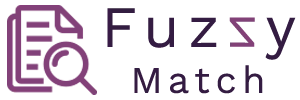 Preview of Fuzzymatch