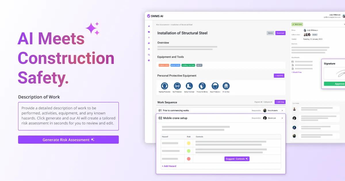 Preview of SWMS AI