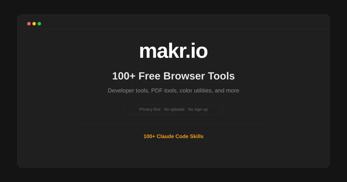 Preview of makr.io