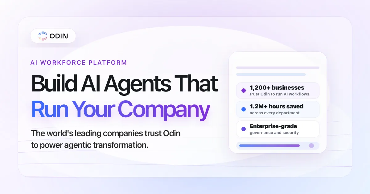 Preview of Odin AI