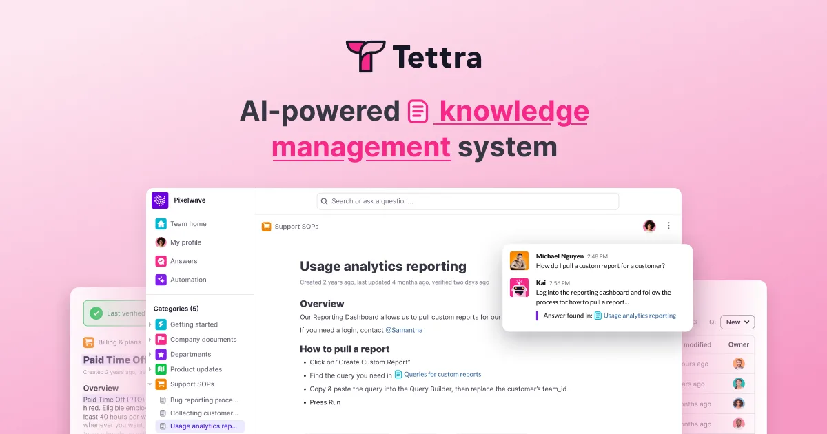 Preview of Tettra
