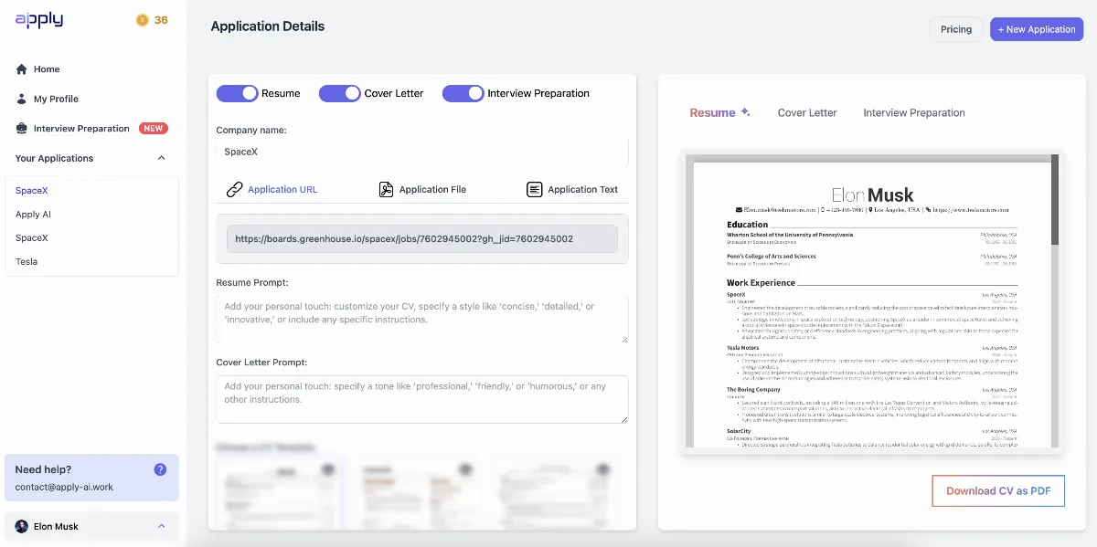 Preview of Apply AI